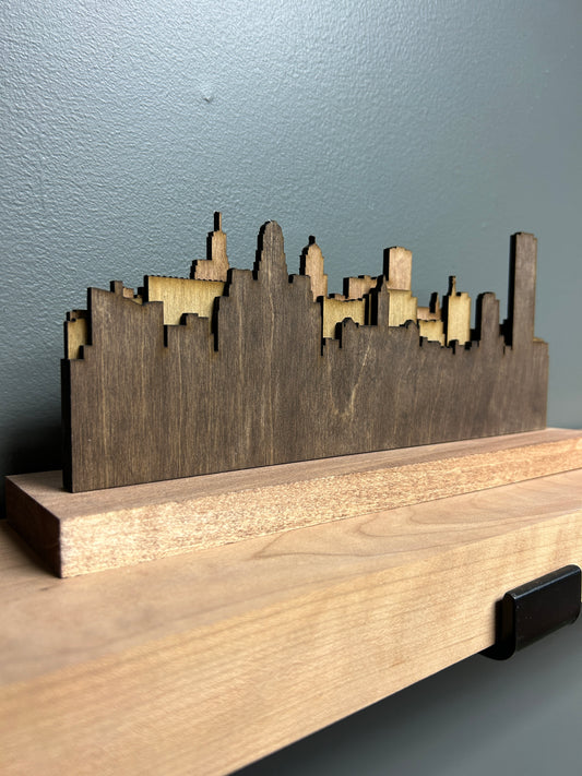 Buffalo Skyline, Layered Desk Piece